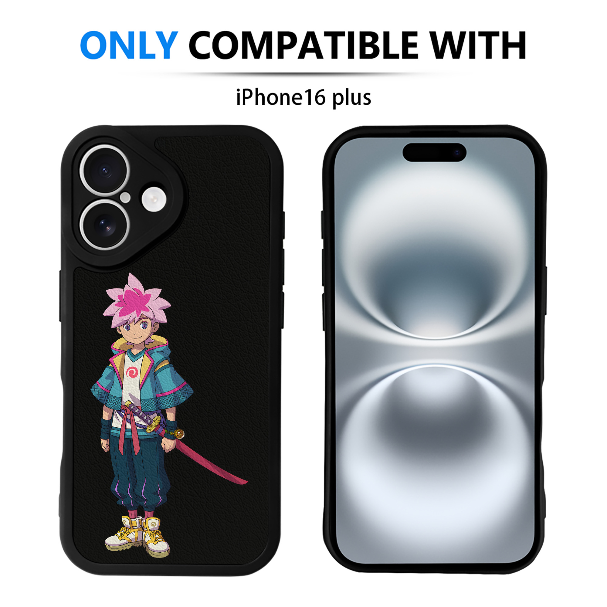 （画像用） 妖怪ウォッチ Yo-kai Watch 【iPhone 16シリーズ対応】シリコンスマホケース（レザー調） 材質：シリコン